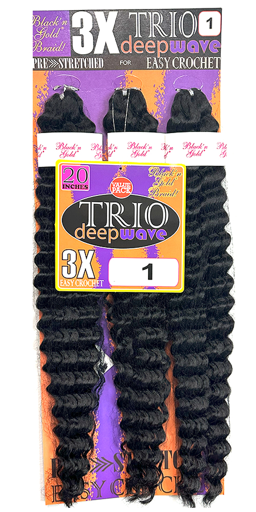3X Trio Deep Wave Packaging