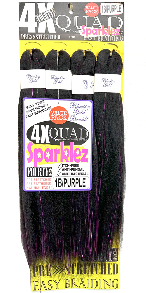4X Quad Sparklez PURPLE