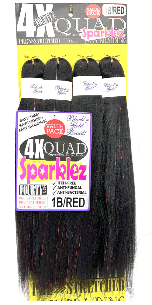 4X Quad Sparklez RED