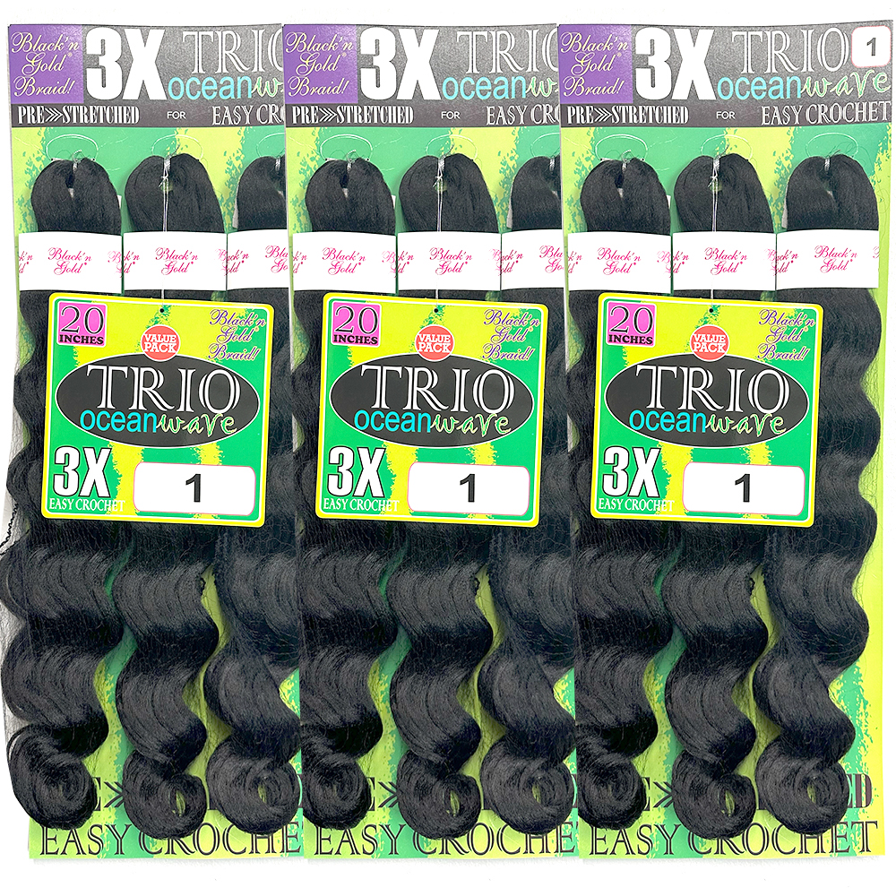 3X Trio Ocean Wave